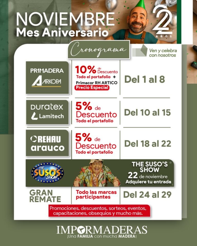 Horario Aniversario