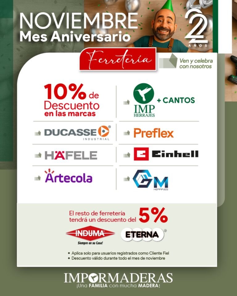 Descuentos Ferretería