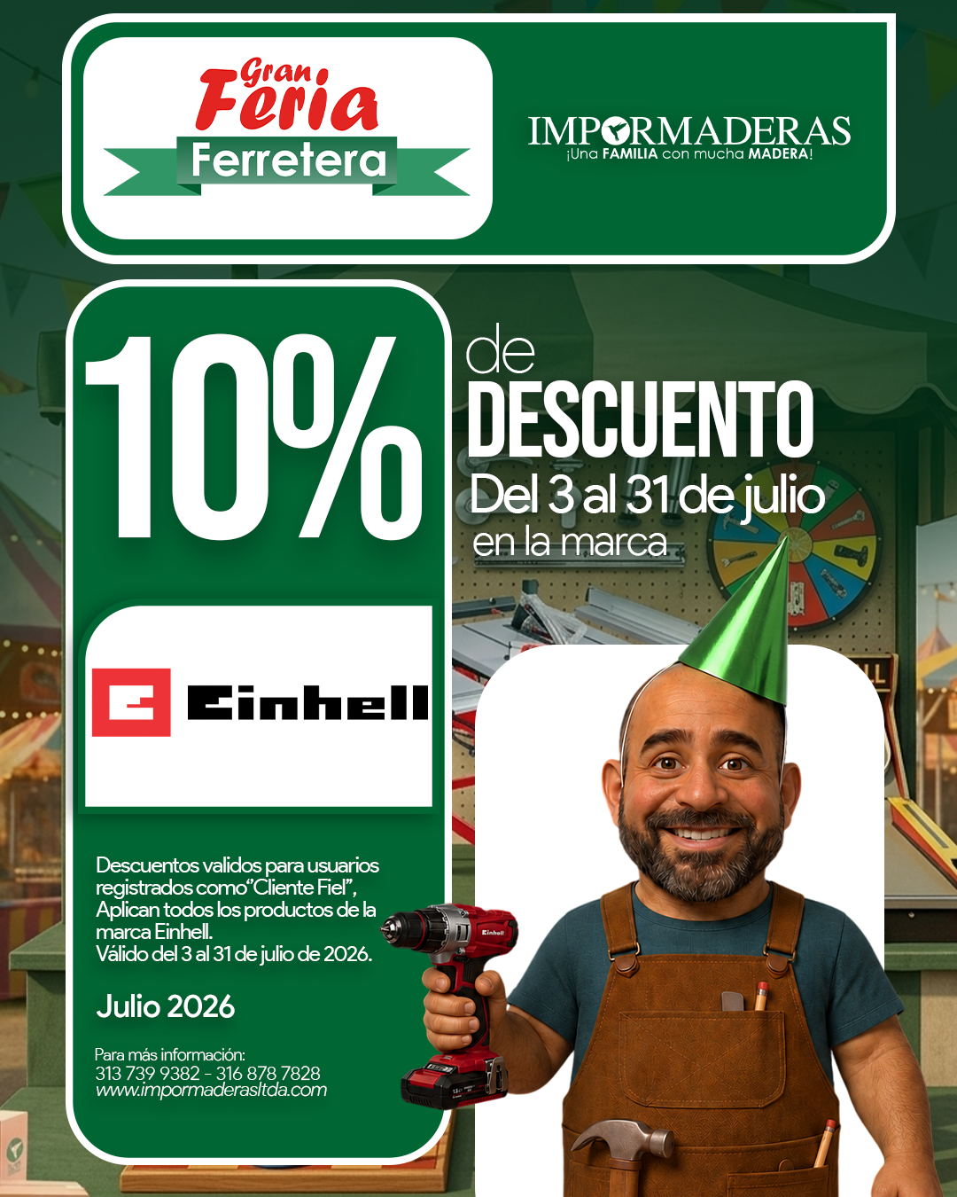 EINHELL FERIA 2026