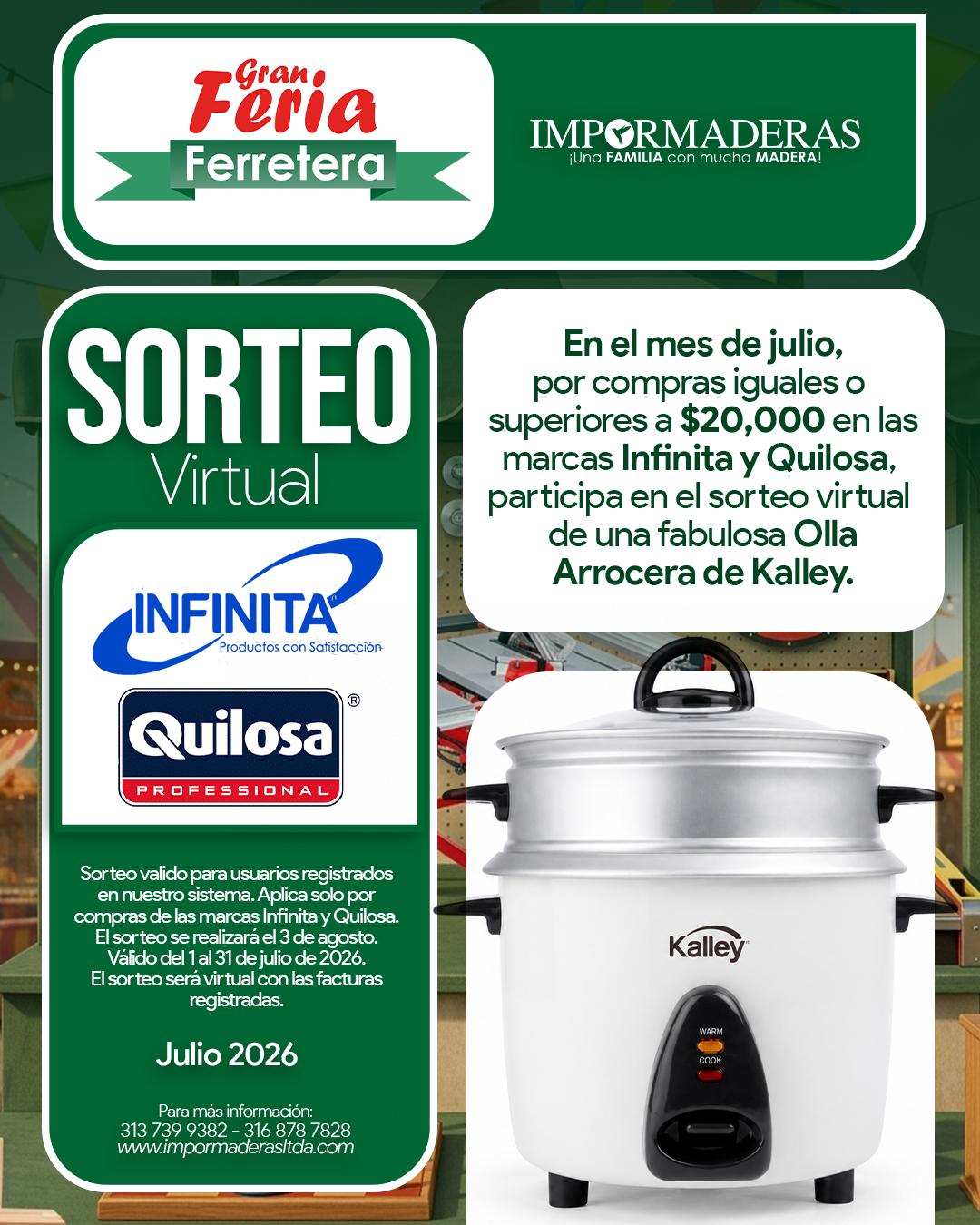 Quilosa Infinita SORTEO
